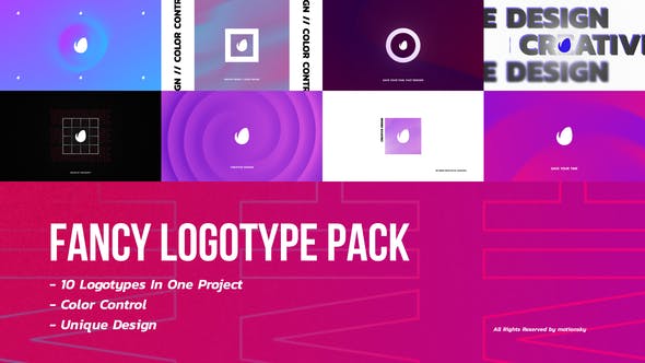 Fancy Logotype Pack | Premiere Pro - Videohive Download 35883496