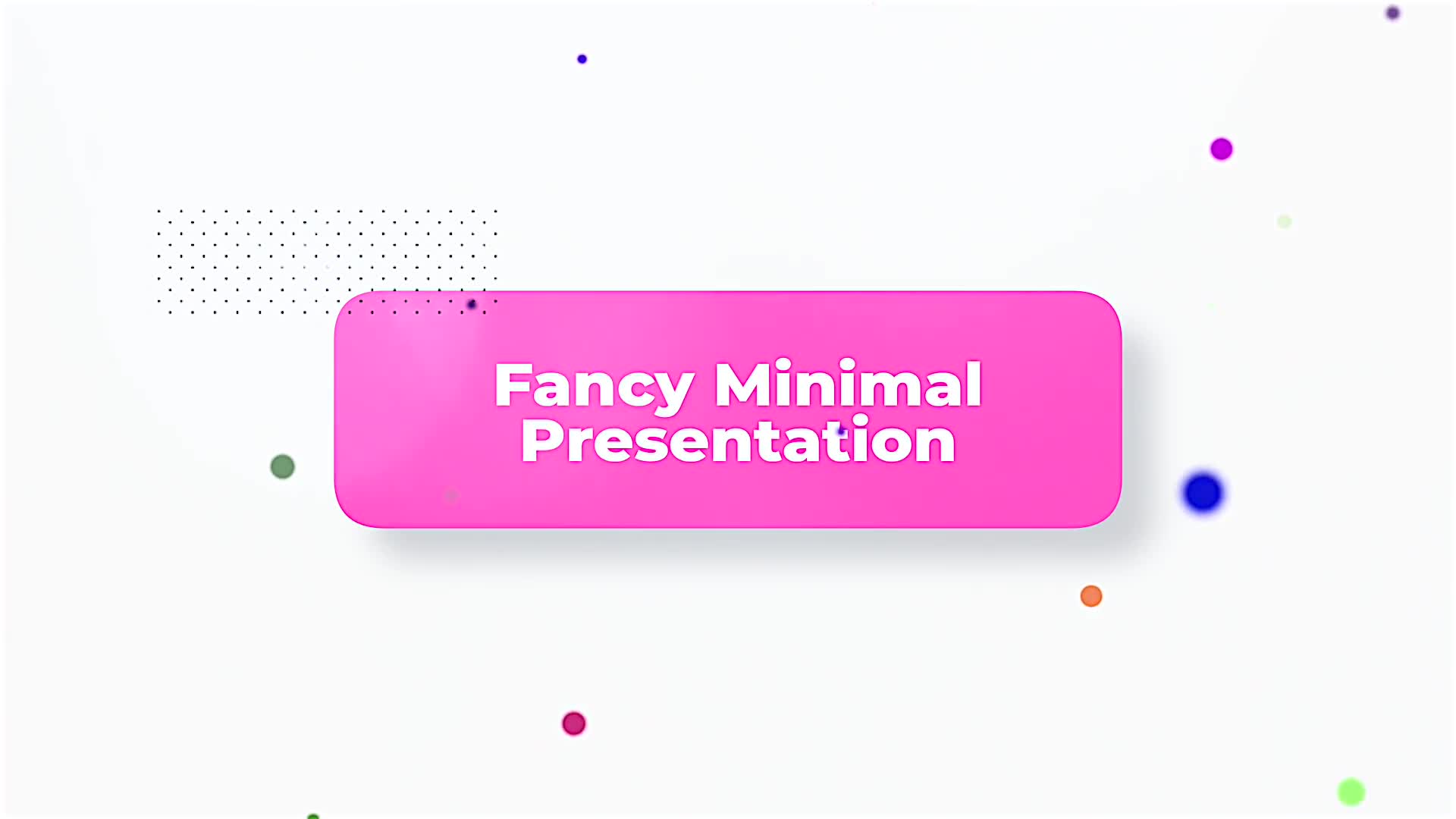 Fancy Minimal Presentation Videohive 23810243 Apple Motion Image 1
