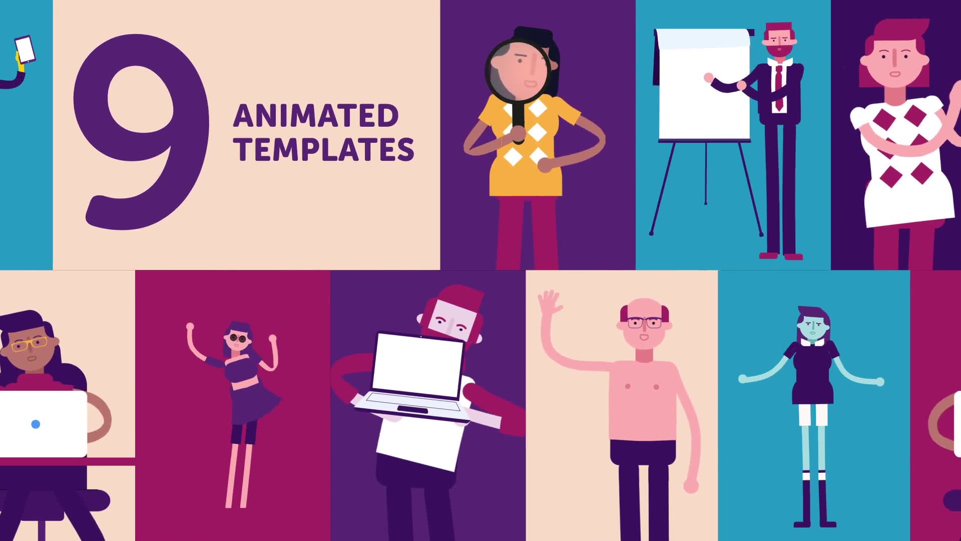 Fantastic Characters for explainer animations Videohive 24659186 After Effects Image 8