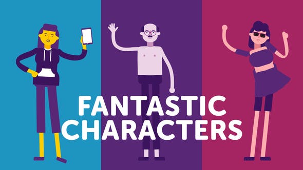 Fantastic Characters for explainer animations - Videohive 24659186 Download