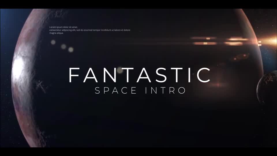 Fantastic Space Intro Videohive 29736050 DaVinci Resolve Image 1