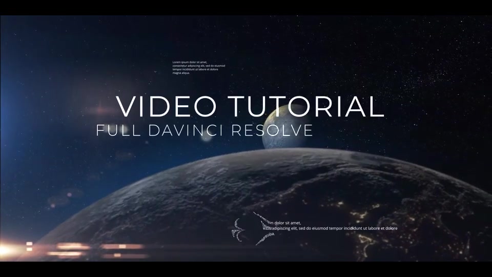 Fantastic Space Intro Videohive 29736050 DaVinci Resolve Image 9