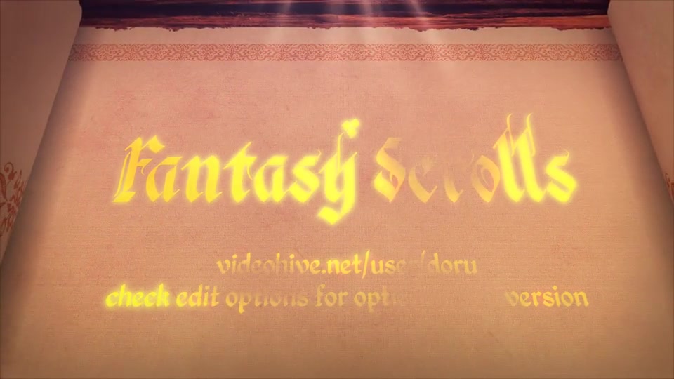 Fantasy Scrolls Videohive 15455711 After Effects Image 11