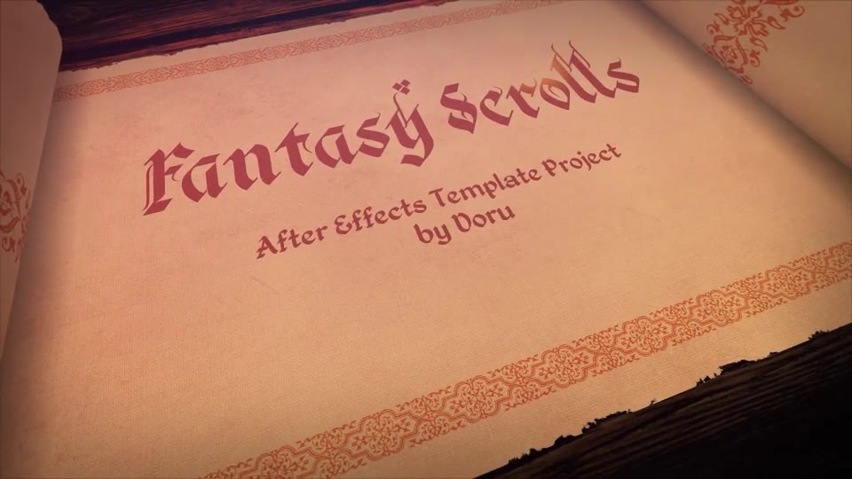 Fantasy Scrolls Videohive 15455711 After Effects Image 2