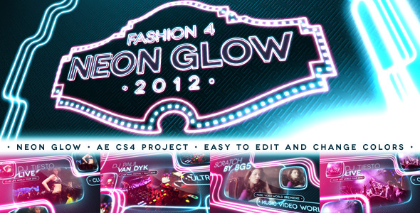 Fashion 4 Neon Glow - Download Videohive 3288548
