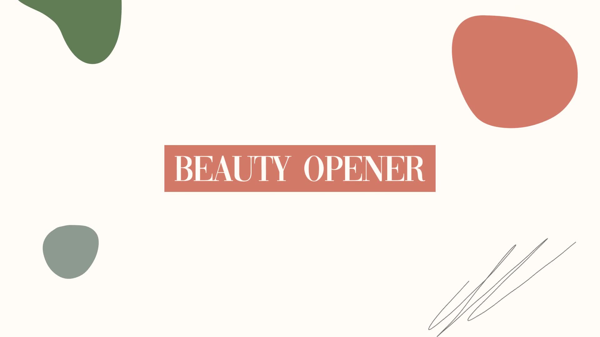 Fashion Beauty Tender Opener Videohive 29796976 After Effects Image 1