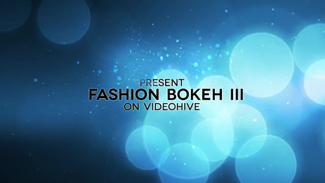 Fashion Bokeh III - Download Videohive 6592356