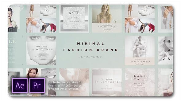 Fashion Brand Minimal Slideshow - 26550009 Videohive Download