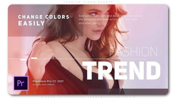Fashion Clean Opener - Download Videohive 33545617
