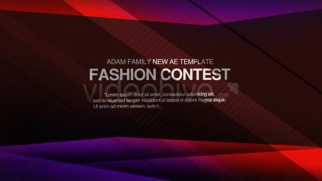 Fashion Contest Videohive 2837581 After Effects Image 2