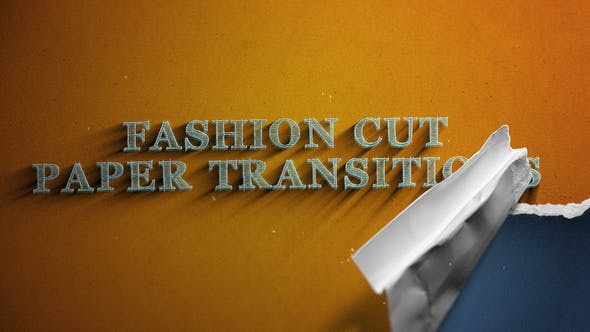 Fashion Cut | 25 Paper Transitions - 24847324 Download Videohive