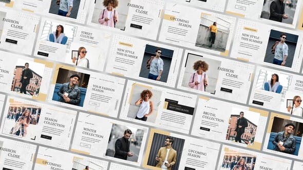 Fashion E commerce Slides - 32638281 Videohive Download