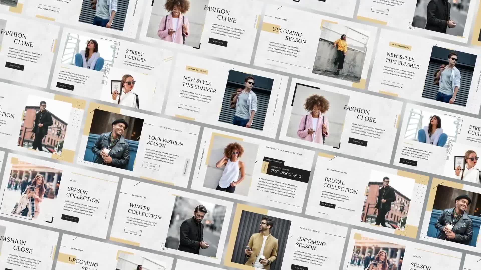 Fashion E commerce Slides Videohive 32633619 After Effects Image 1