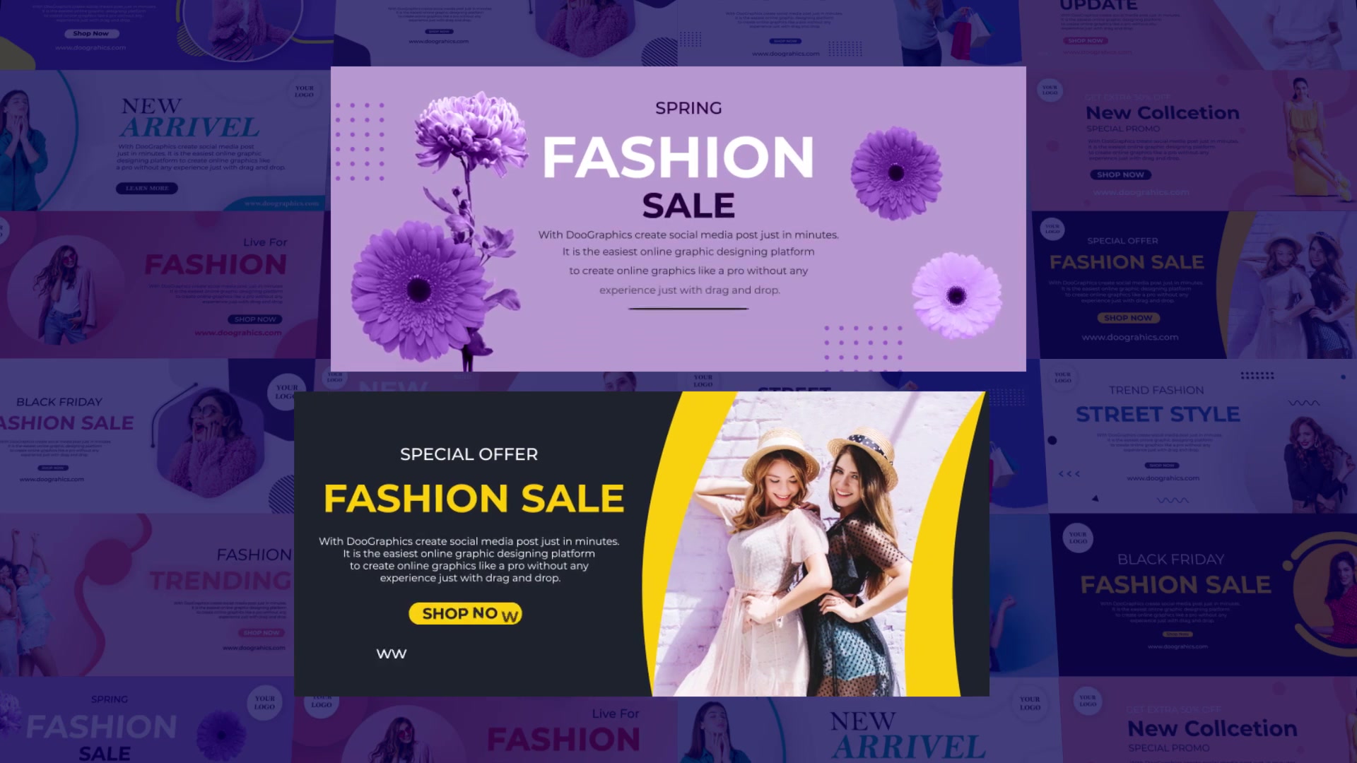 Fashion Facebook Cover Pack Videohive 32209874 After Effects Image 6