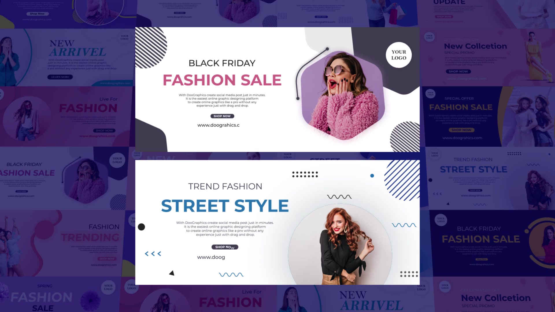 Fashion Facebook Cover Pack Videohive 32209874 After Effects Image 7