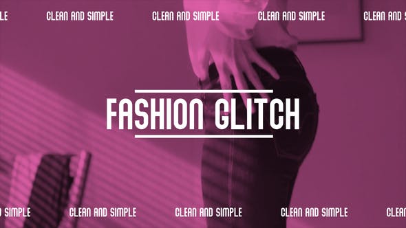 Fashion glitch opener - Videohive 27927361 Download