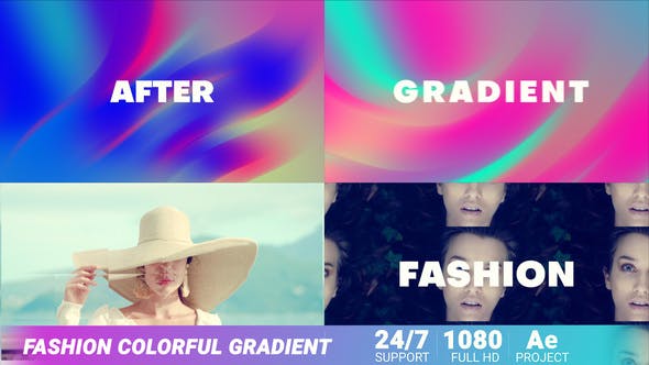 Fashion Gradien Colorful - Videohive Download 25014097