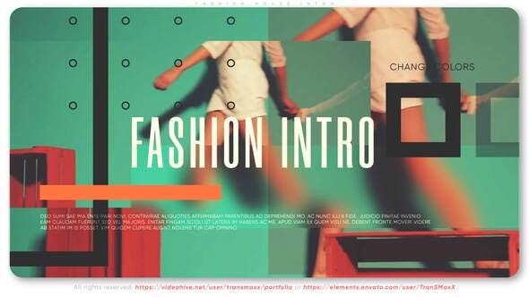 Fashion House Intro - Download Videohive 29572928
