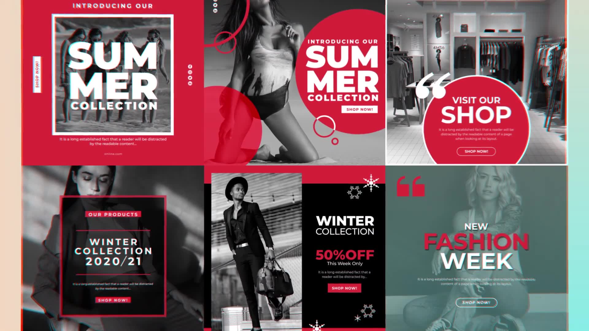 Fashion Instagram Ad Videohive 30163833 After Effects Image 2