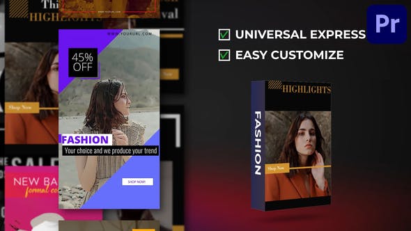 Fashion Instagram Mogrt - Videohive Download 37097678