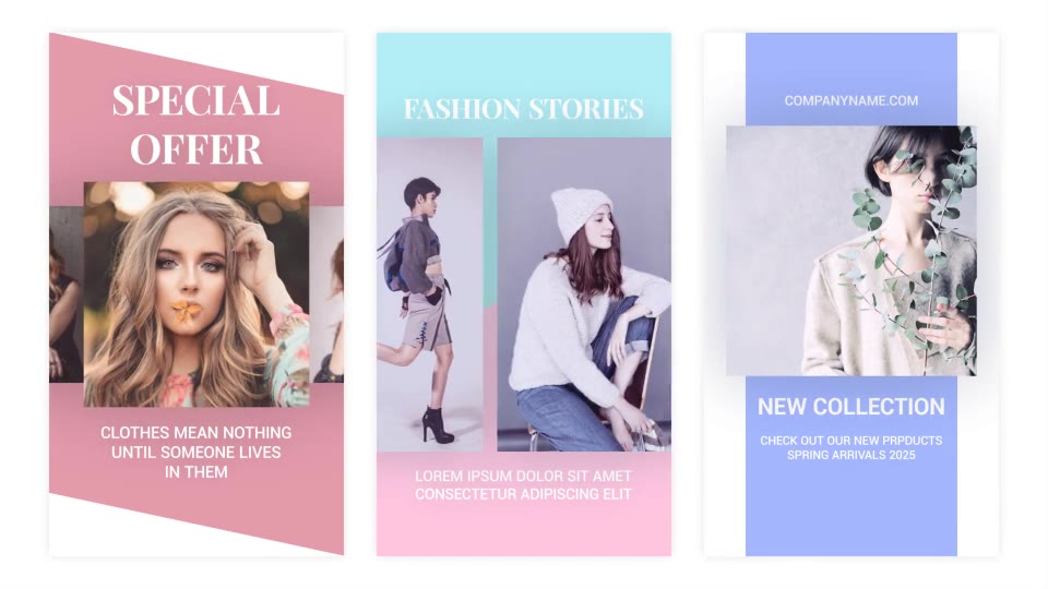 Fashion Instagram Stories Videohive 24864714 After Effects Image 3