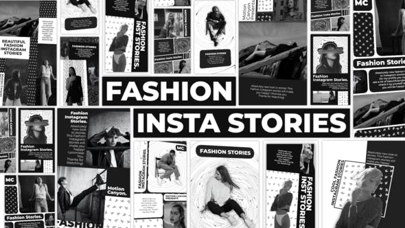 Fashion instagram Stories. - 34043530 Videohive Download