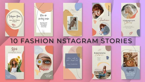 Fashion Instagram Stories - Download 31406247 Videohive