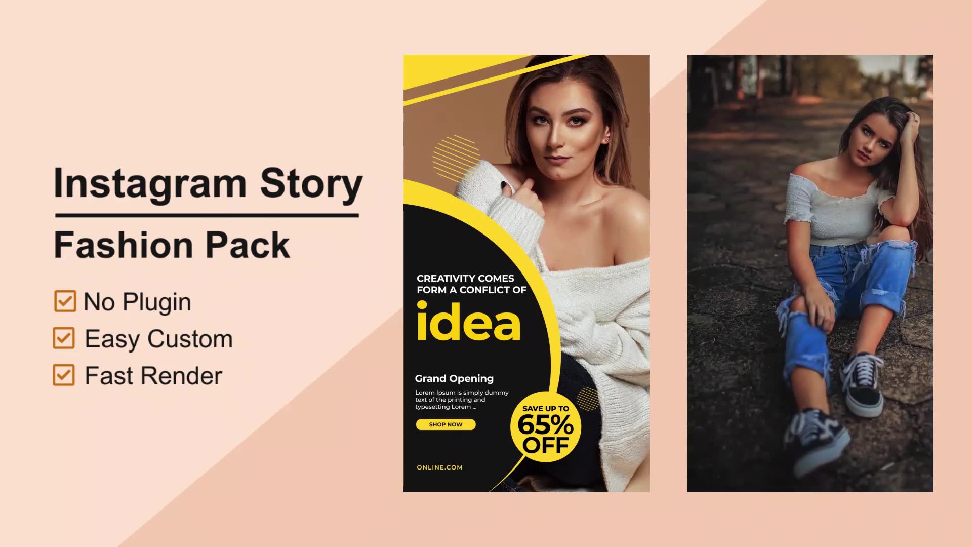 Fashion Instagram Stories V05 Videohive 27244636 After Effects Image 7