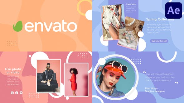 Fashion Liquid Slideshow | After Effects - 34164886 Videohive Download