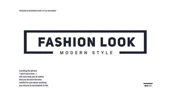 Fashion Look - 24833386 Download Videohive