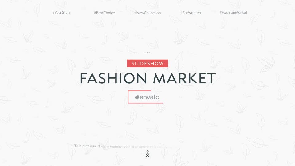 Fashion Market Promo Videohive 24364057 After Effects Image 1