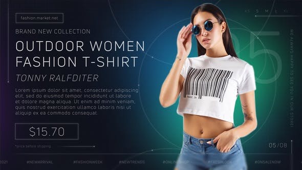 Fashion Market Promotion - Videohive Download 30818822