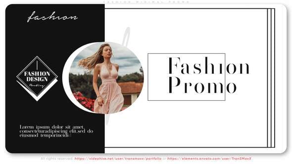 Fashion Minimal Promo - 32543877 Download Videohive