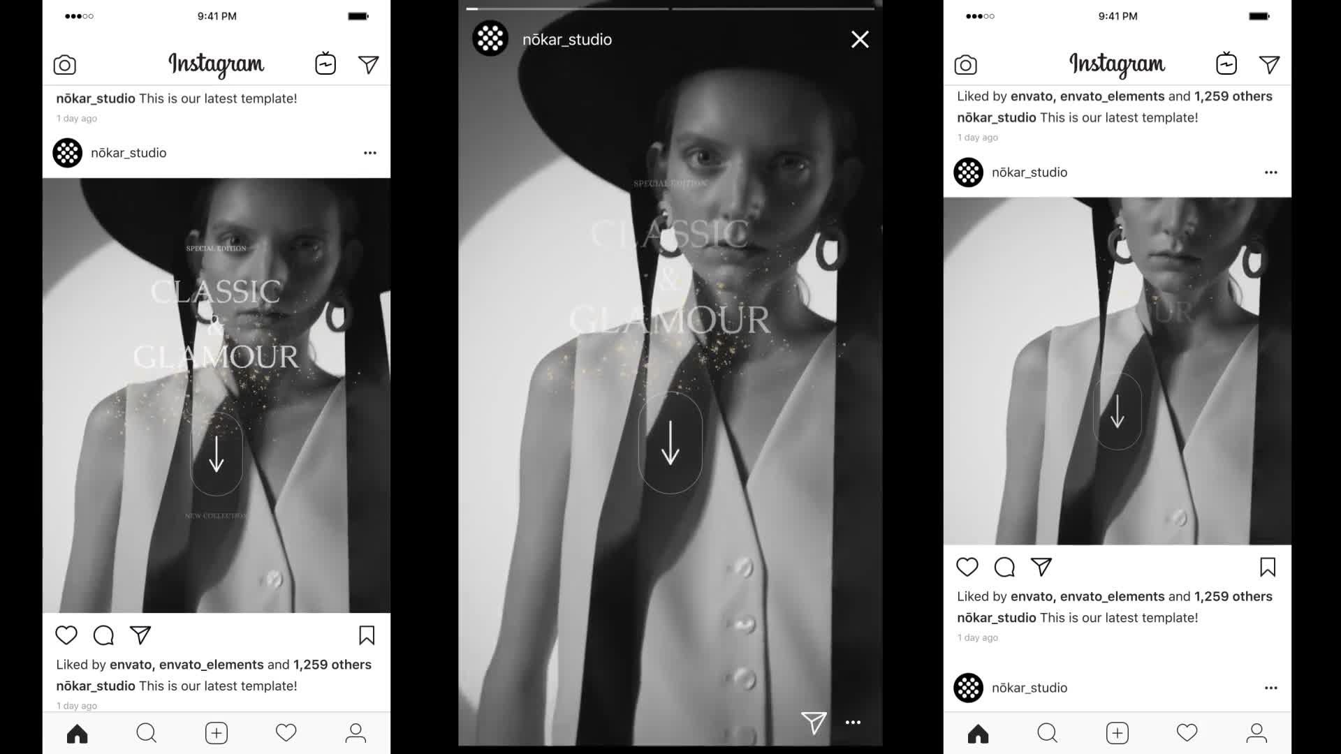 Fashion Models Instagram Stories and Reels Videohive 34146033 After Effects Image 1