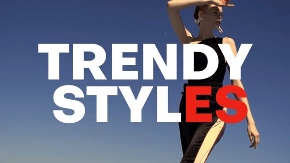 Fashion Opener | Bold Typography - Download Videohive 23175243