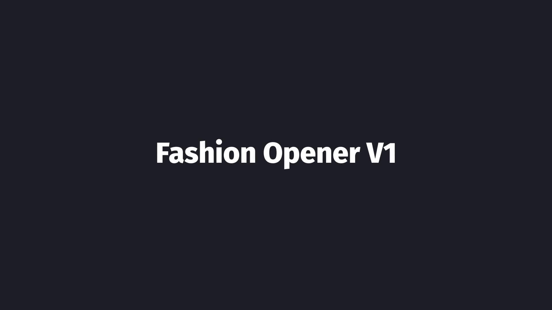 Fashion Opener - Download Videohive 19602259