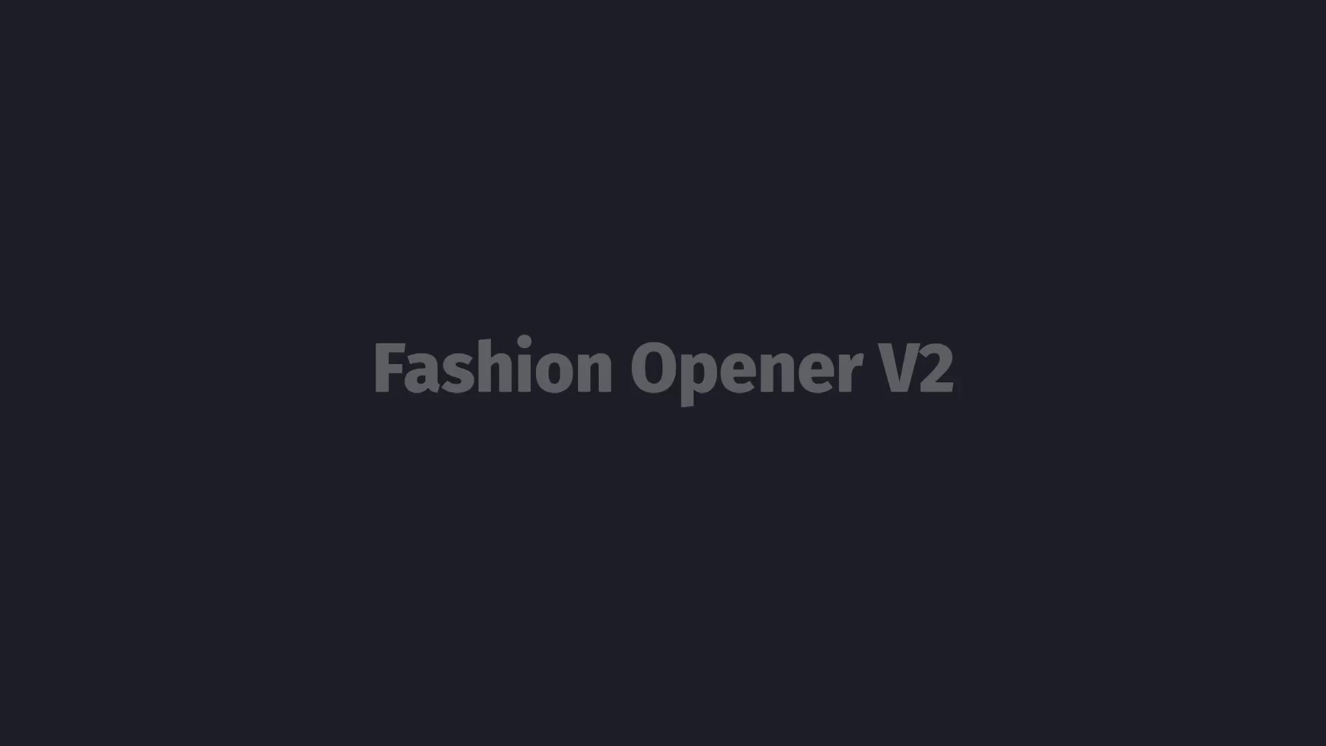 Fashion Opener - Download Videohive 19602259