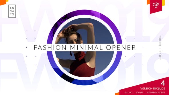 Fashion Opener Minimal Promo - Videohive 24763596 Download