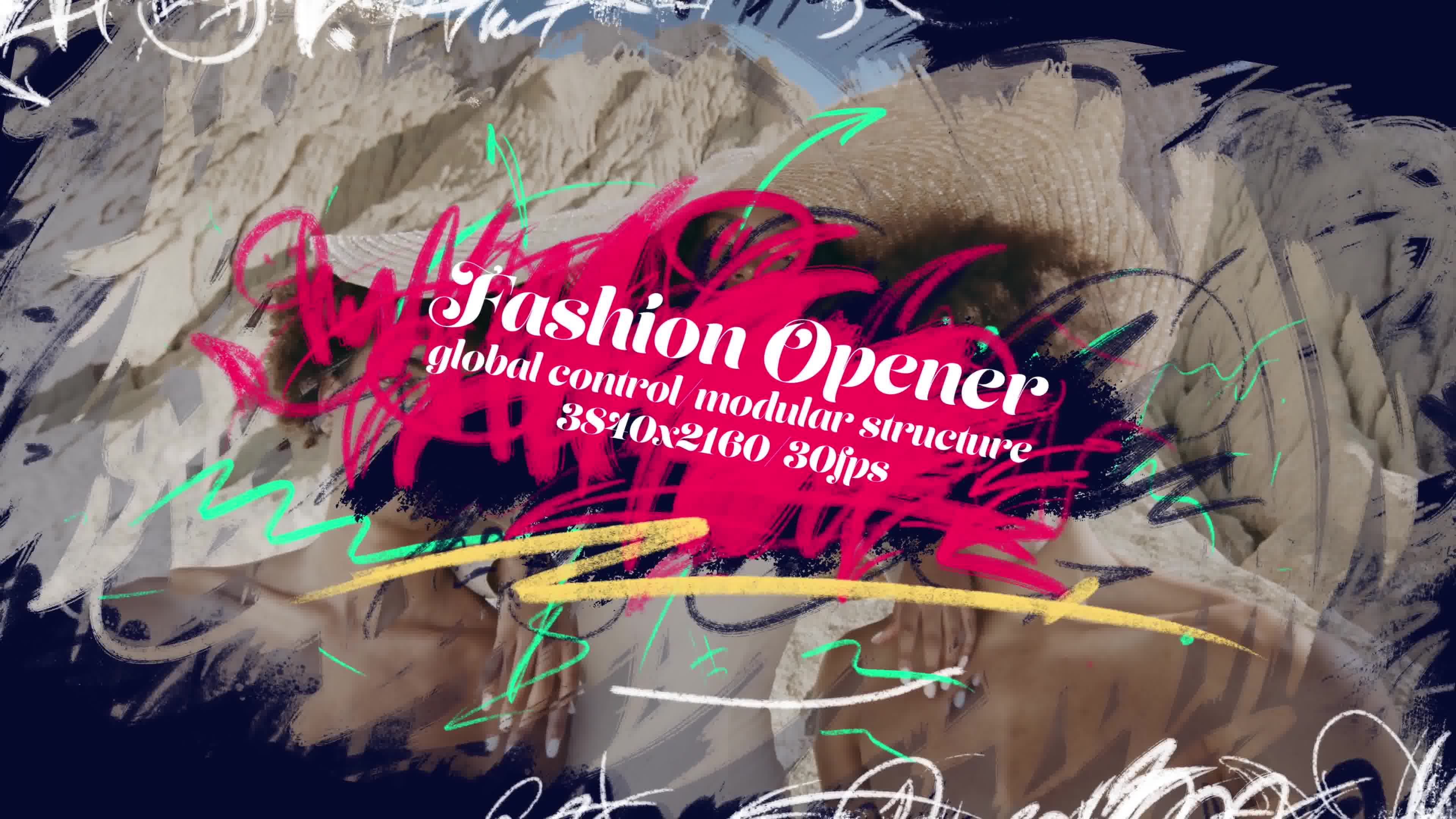 Fashion Opener/ Promo/ Slideshow/ Marketing/ Shop/ Beauty Blog/ Hand Drawing/ Brush/ Black Friday 24 Videohive 34040602 After Effects Image 11