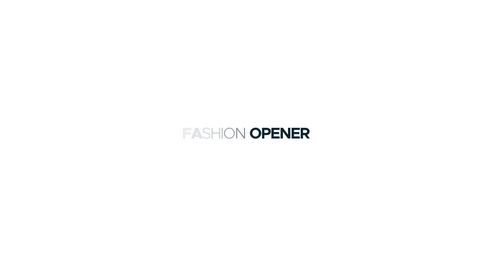 Fashion Opener Videohive 23412854 After Effects Image 2