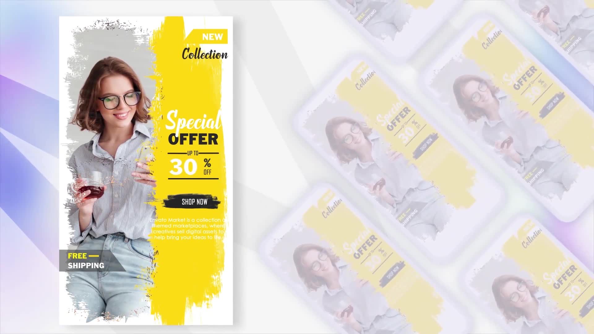 Fashion Promo Instagram Post & Stories Videohive 32073674 After Effects Image 10
