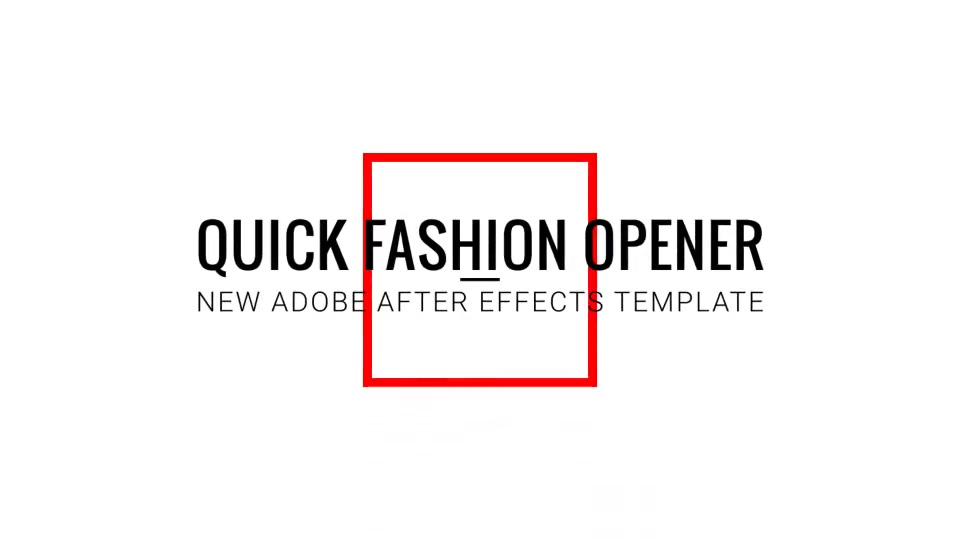 Fashion Promo Opener Videohive 12071370 After Effects Image 2