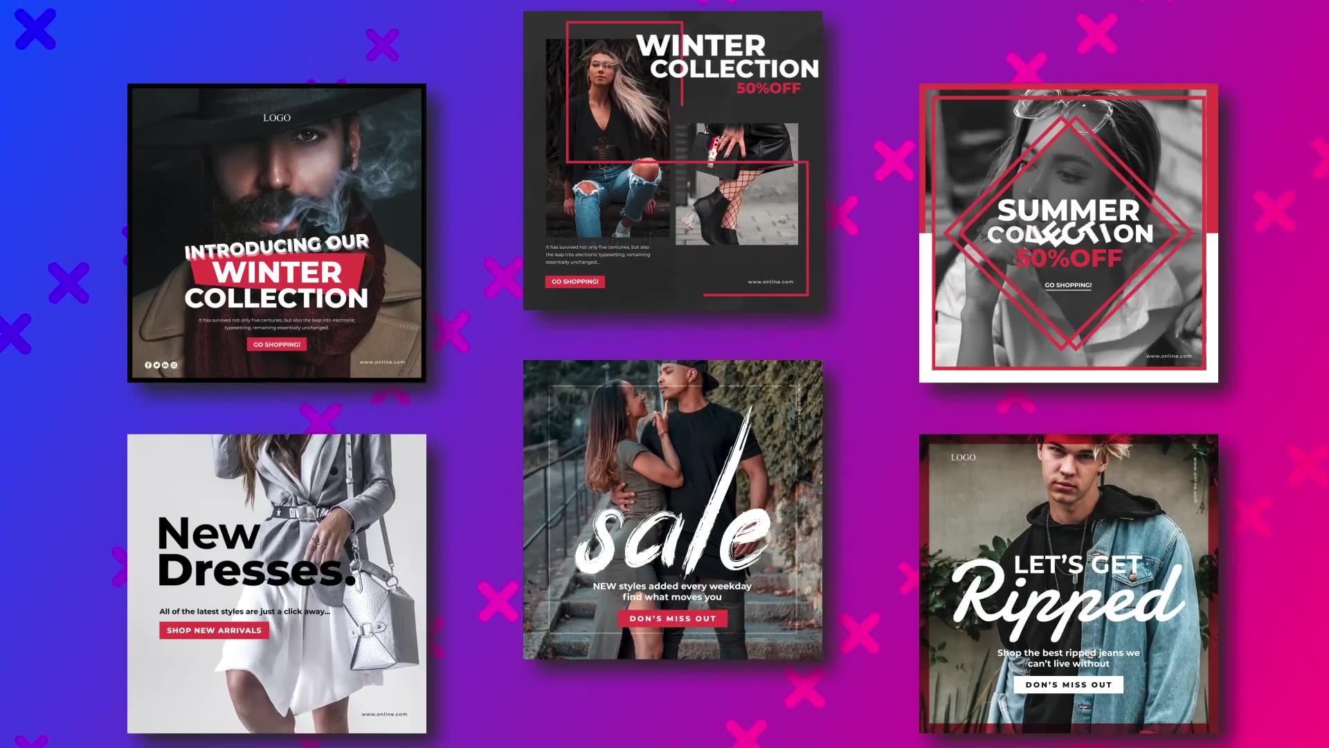 Fashion Promo Socail Post V37 Videohive 30743810 After Effects Image 4