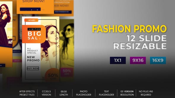 Fashion Promo Social B77 - 32553734 Download Videohive