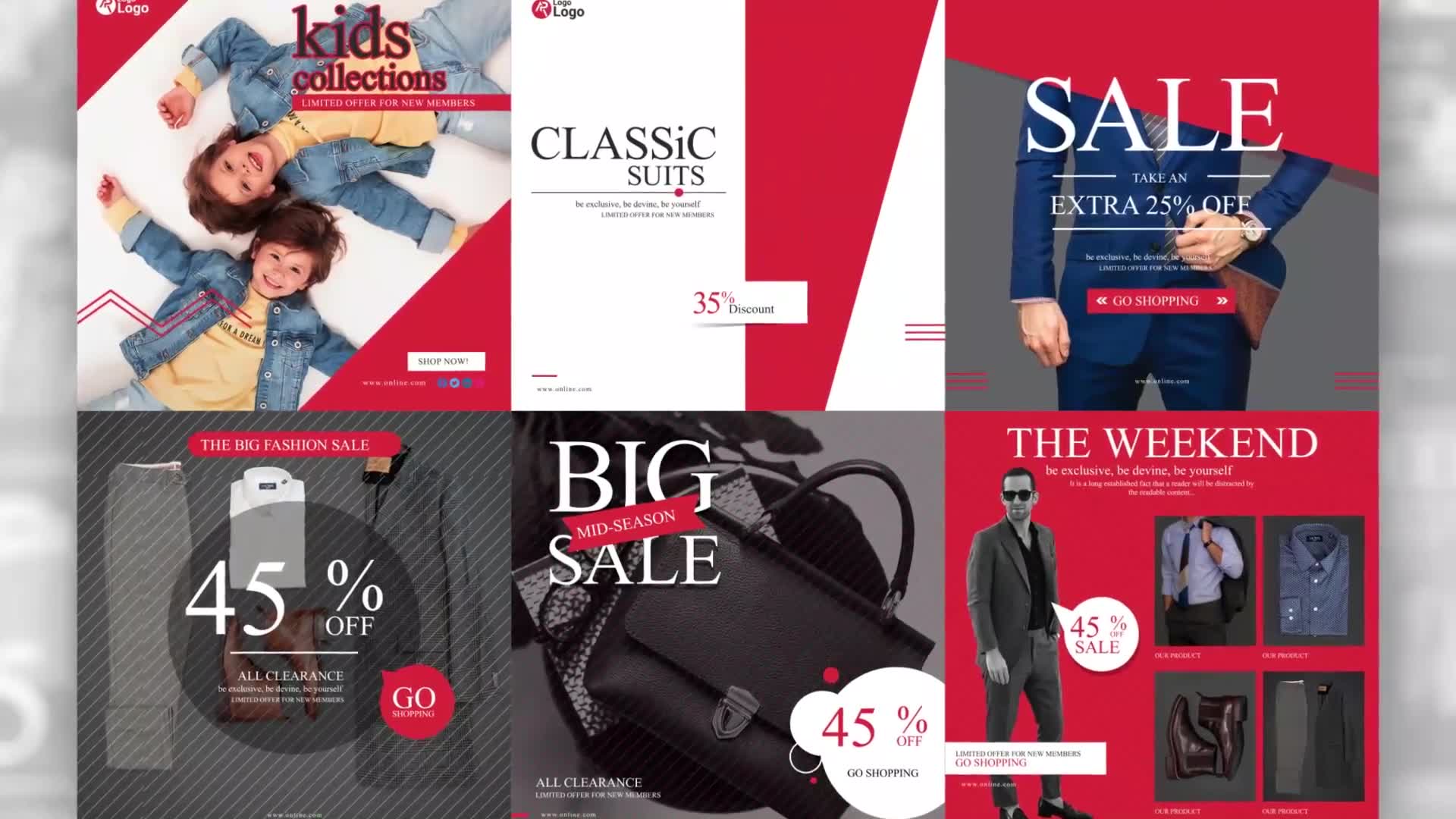 Fashion Promo Social Post Videohive 30384305 After Effects Image 2
