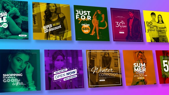 Fashion Promotion Social Post - Videohive 29700714 Download