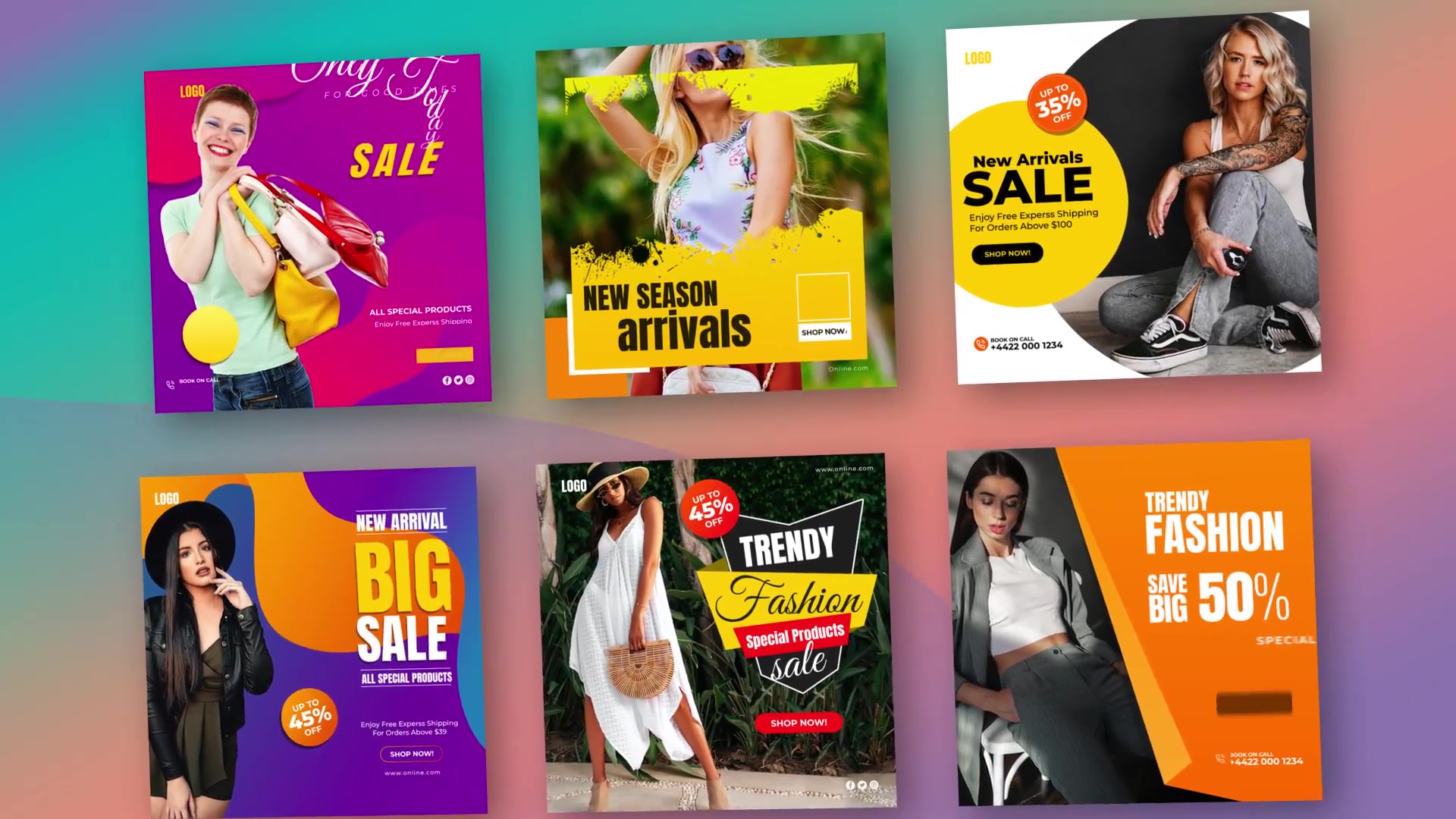 Fashion Promotion Social Post Videohive 30004641 After Effects Image 3