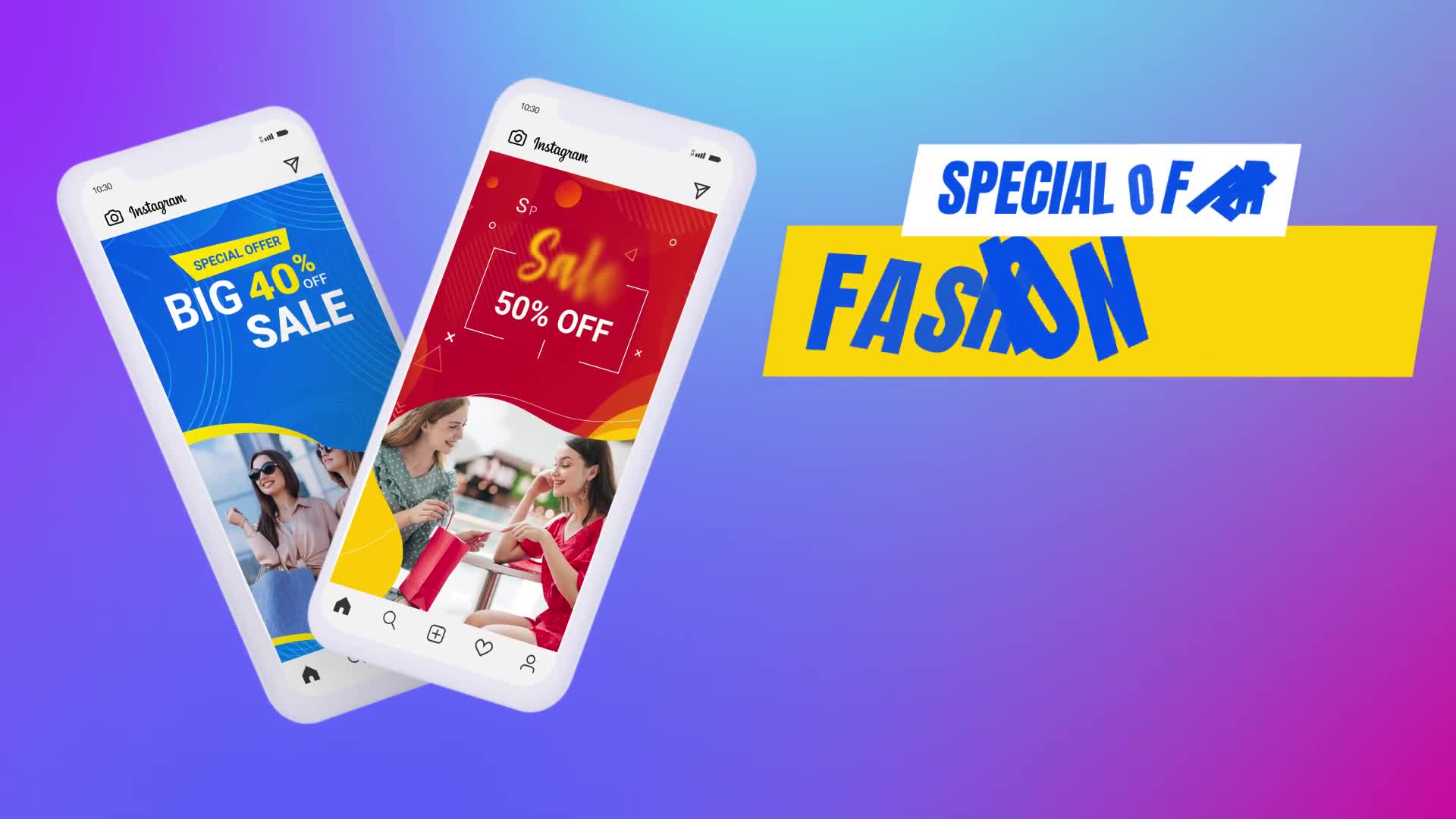 Fashion Sale Instagram Stories Banners Videohive 34713678 After Effects Image 1