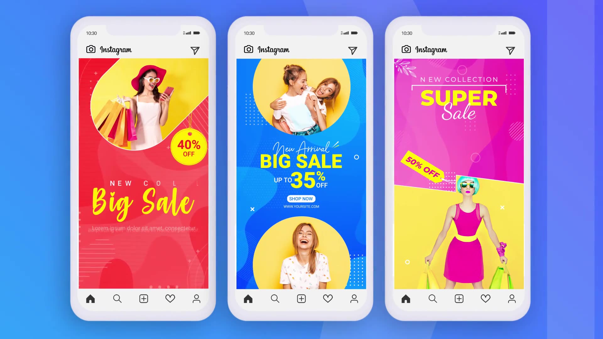 Fashion Sale Instagram Stories Banners Videohive 34713678 After Effects Image 3