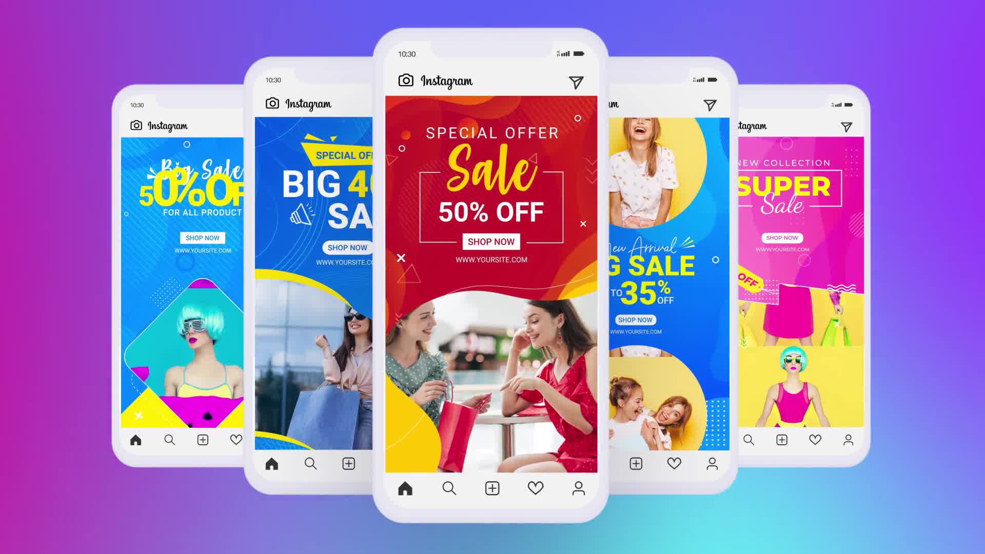 Fashion Sale Instagram Stories Banners Videohive 34713678 After Effects Image 9